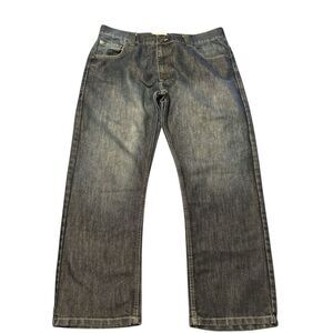 Alexander Julian Jeans Mens 36x30 Colours Blue Distressed Cotton Polyester Blend